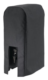 Cambro UC500CVR110 Camtainer Insulated Beverage Dispenser Customizable Polyester Cover - Black - for UC500 Series Dispensers