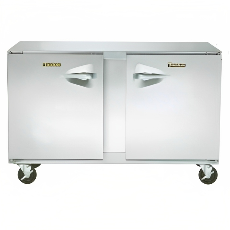 Traulsen UHT48-LR Undercounter 2 Solid Door Refrigerator Two Door Hinged Left & Right 48" - 115V