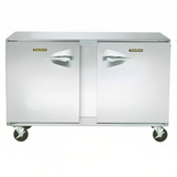 Traulsen UHT48-LR Undercounter 2 Solid Door Refrigerator Two Door Hinged Left & Right 48" - 115V