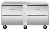 Traulsen UHT60-DD Undercounter Refrigerator Four Drawer 60"  - 115V