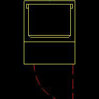 Traulsen UST276-R-SB 1-Section Right Hinged 1 Door Refrigerated Salad/Sandwich Prep Table with Low Profile Flat Lid & Stainless Steel Back 27" - Holds (6) 1/6 Size Pans - 7.7 cu. ft. - 115v