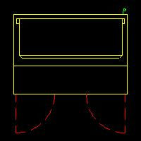 Traulsen UST4812-LR 2-Section Left/Right Hinged 2 Door Refrigerated Salad/Sandwich Prep Table with Low Profile Flat Lid 48" - Holds (12) 1/6 Size Pans - 14 cu. ft. - 115v
