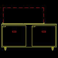 Traulsen UST7224-RR 2-Section Right/Right Hinged 2 Door Refrigerated Salad/Sandwich Prep Table with Low Profile Flat Lid 72" - Holds (24) 1/6 Size Pans - 20 cu. ft. - 115v
