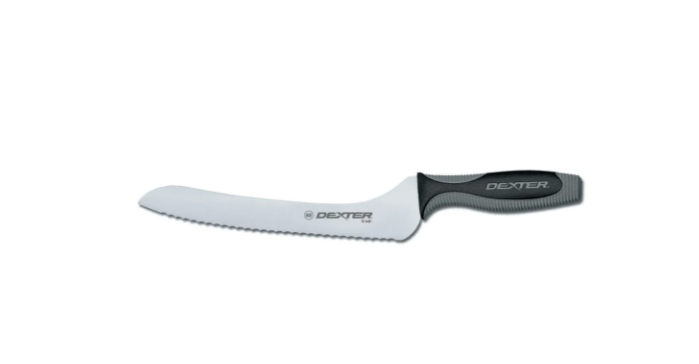 Dexter Russell V163-9SC-PCP 9" Sandwich Knife w/ Soft Rubber Handle, Carbon Steel - 6ea/Case