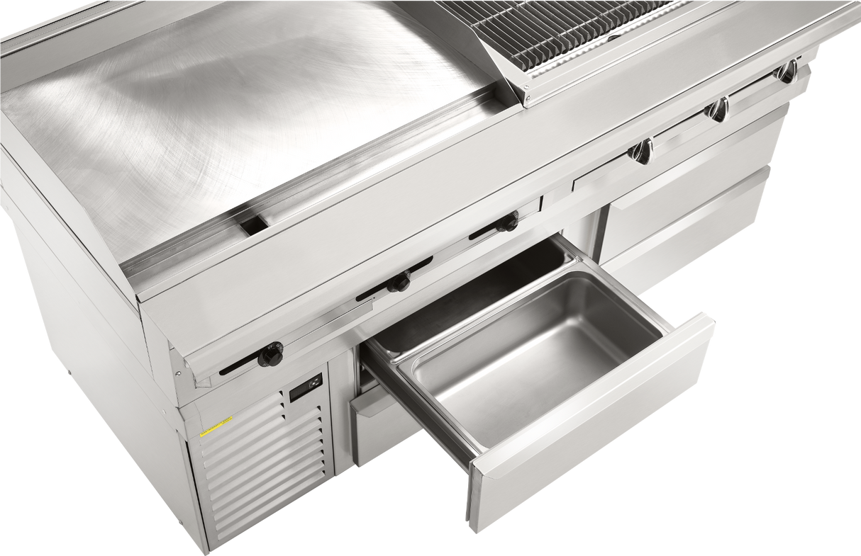 Vulcan VSC72 - Self-Contained 4 Drawer Refrigerated Chef Base 72"