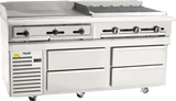 Vulcan VSC72 - Self-Contained 4 Drawer Refrigerated Chef Base 72"