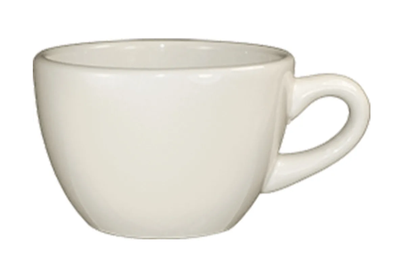International Tableware VA-1 9 oz Valencia Cup - Ceramic, American White