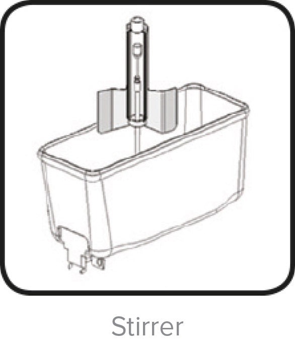 Vollrath VBBE2-37-S Premix Refrigerated Beverage Dispenser with (2) 5.28 gal. Bowls and Stirring Paddle Circulation