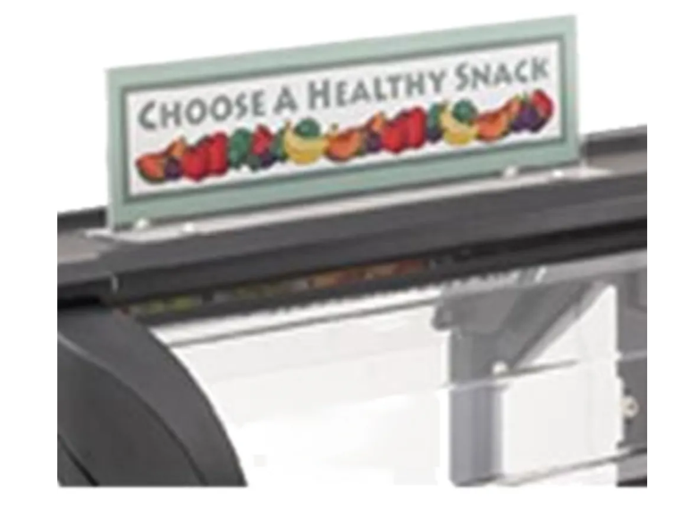 Cambro VBRSHTS152 Versa Food Bar Sign Holder, Clear