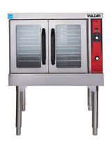 Vulcan VC4ED-13D3-480 Single-Deck Full Size Electric Convection Oven with Solid State Controls and Simultaneous Doors - 480v/3ph