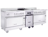 Vulcan VCBB18 V Series Heavy Duty Radiant Natural Gas Charbroiler Modular w/ 2 Burners 18"