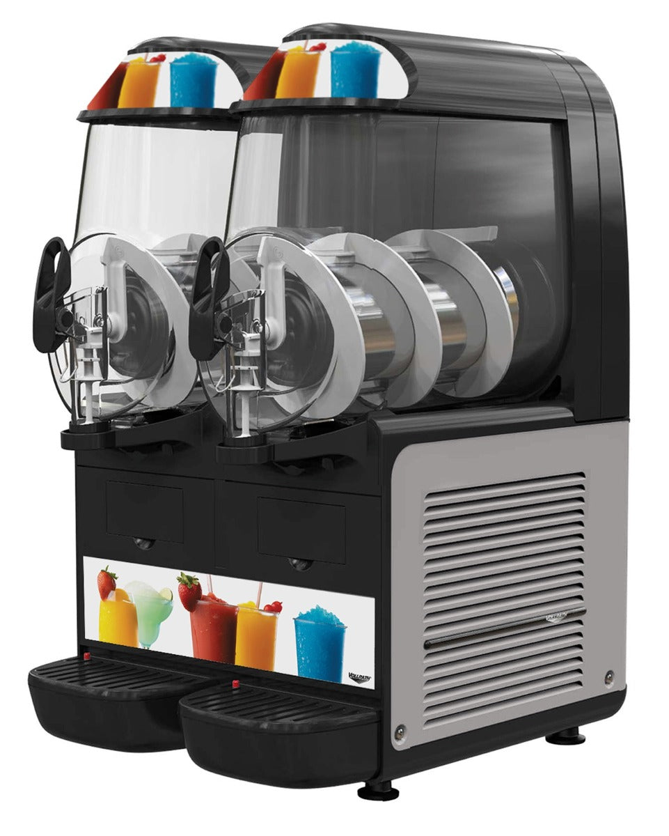 Vollrath VCBF128-37 Countertop Frozen Beverage / Granita Machine with (2) 2.64 gal. Bowls 15-1/2" - 120v