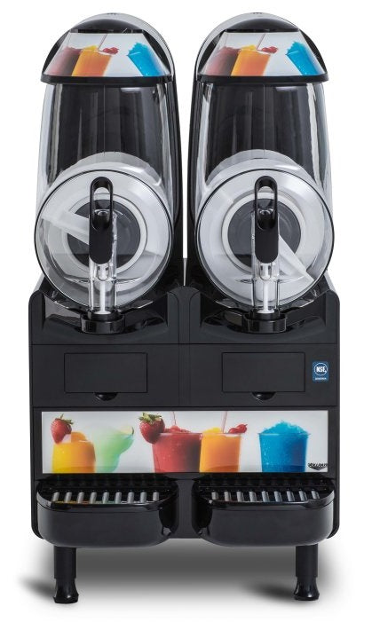 Vollrath VCBF128-37 Countertop Frozen Beverage / Granita Machine with (2) 2.64 gal. Bowls 15-1/2" - 120v