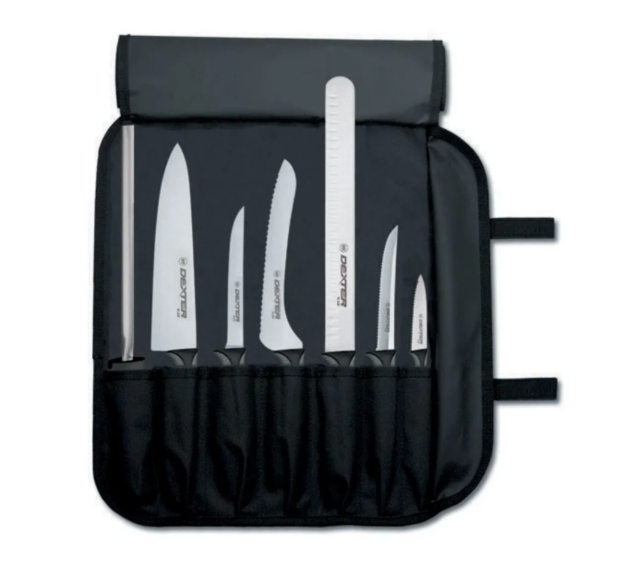 Dexter Russell VCC7 7-Piece Cutlery Set w/ Carrying Bag