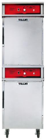 Vulcan VCH88 Double-Deck Full Height Cook and Hold Oven 82-1/4"H - Holds 16 Pans - 208/240v