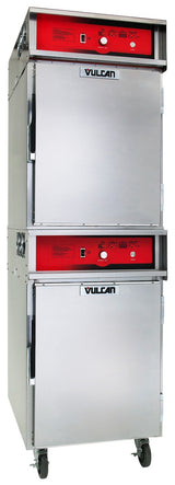Vulcan VCH88 Double-Deck Full Height Cook and Hold Oven 82-1/4"H - Holds 16 Pans - 208/240v
