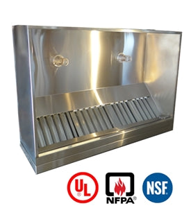 JRSVH10 10ft Jean's Canopy Vent Hood