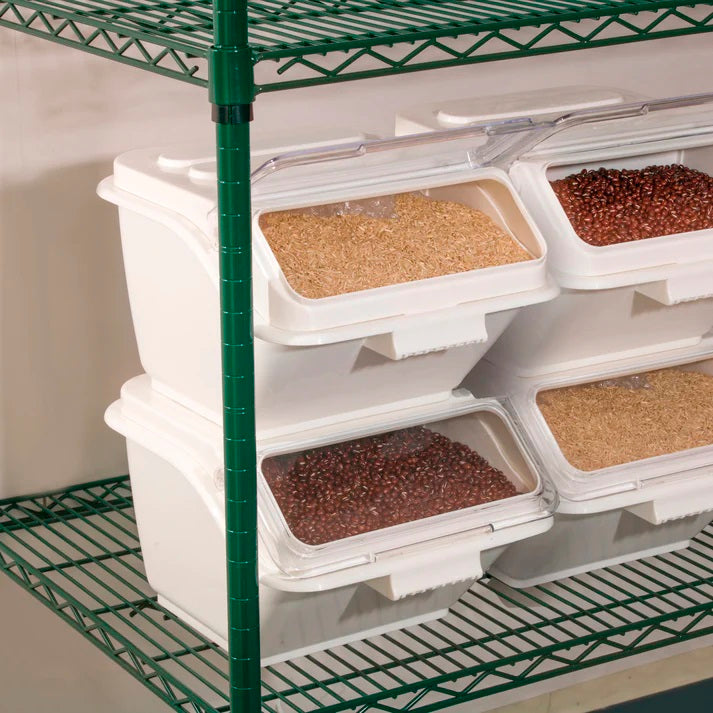 Winco VEX-2472 Green Epoxy Coated Wire Shelf 24" x 72"- 2/Case