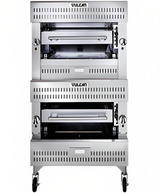 Vulcan VIR2 V Series Double Deck Upright Infrared Natural Gas Broiler 36" - 200,000 BTU