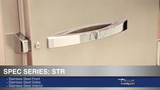 True STA1F-2HS-HC Spec Series 1-Section 2 Solid Half Door Reach-In Freezer 27" - 115v