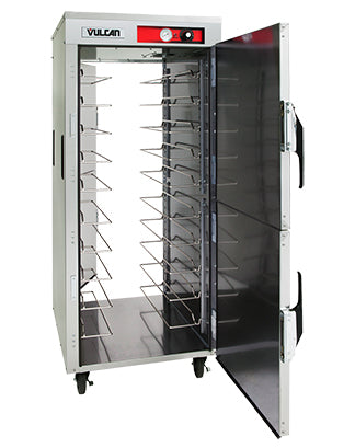 Vulcan VPT18 Full Size Pass-Thru Heated Holding & Transport Cabinet 73-1/2"H - 120v - Holds 18 Sheet Pans