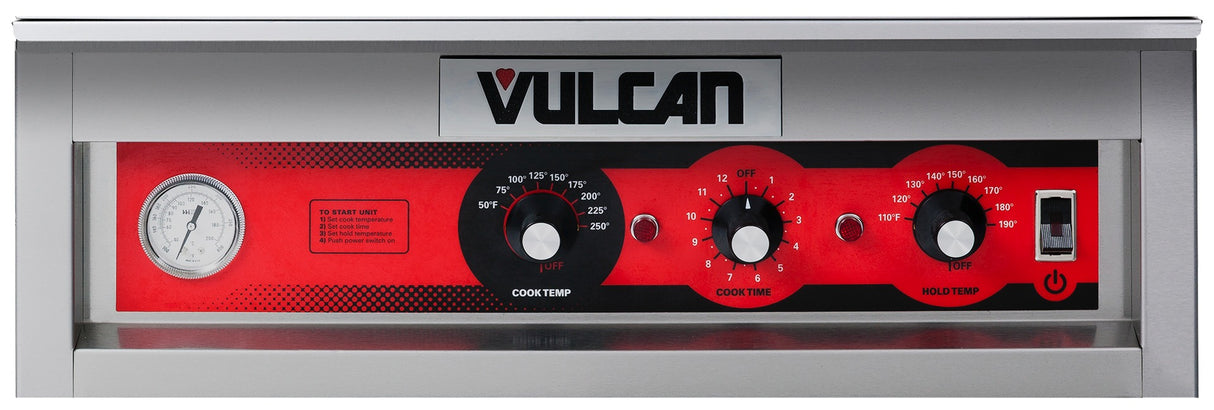 Vulcan VRH88 Double-Deck Full Height Cook and Hold Oven 79-1/2"H - Holds 16 Sheet Pans - 208/240v