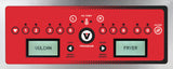 Vulcan 1VK85CF One Bank Natural Gas Floor Fryer with PowerFry5, Computer Controls, and KleenScreen Filtration - Holds 85 to 90 lbs. - 90,000 BTU