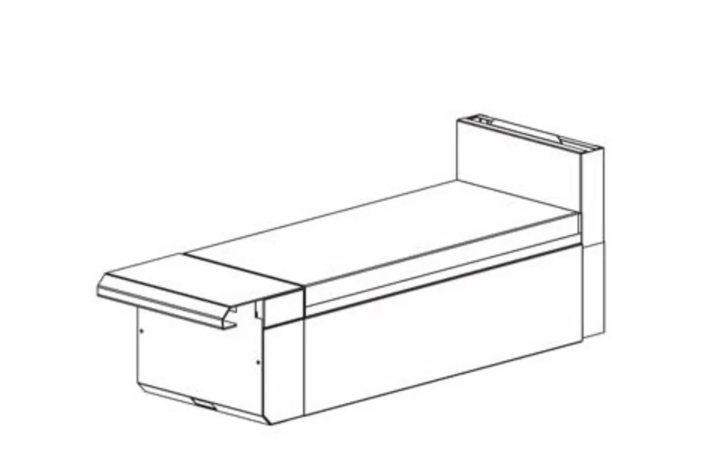 Vulcan VWT36 36" Heavy Duty Range Work Top, Modular, Natural Gas