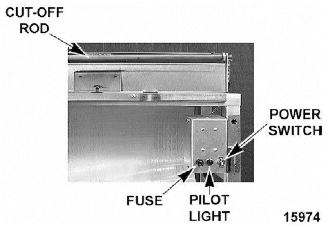 Hobart W32-6 Hand Wrap Station with 3 Roll Film Capacity - 120v/60/1