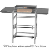 Hobart W32-6 Hand Wrap Station with 3 Roll Film Capacity - 120v/60/1