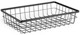 GET WB-1814-MG Urban Renewal Metal Rectangular Wire Basket 17-3/4"W x 11-1/4"D x 4-1/8"H - Gray