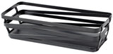 GET WB-942-MG Cyclone Rectangular Metal Wire Food Serving Basket 9" x 4" x 2-1/4"H - Gray - 12/Case