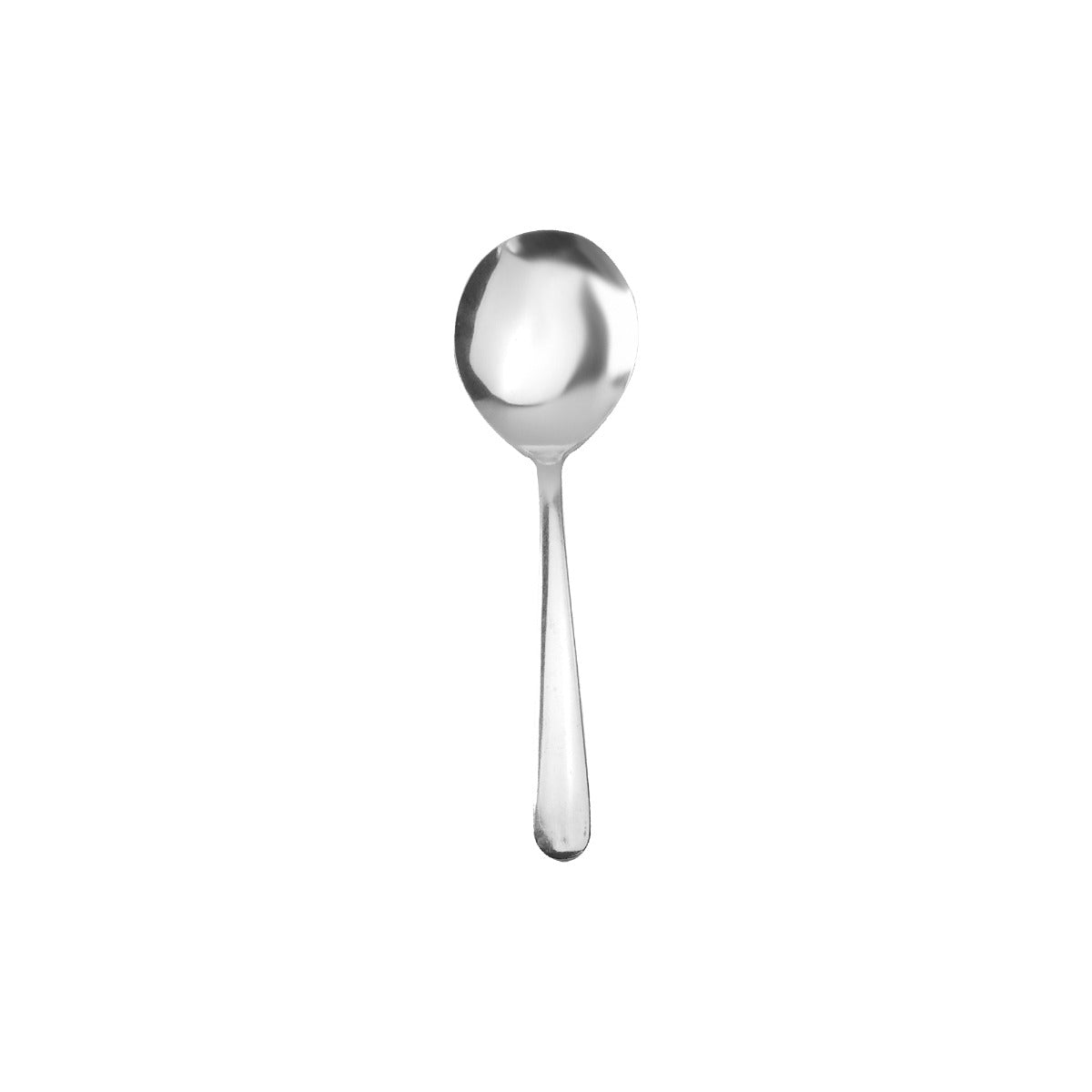 Walco WL7212 Windsor 18/0 Stainless Steel Medium Weight Bouillon Spoon 5-7/8" - 24/Box