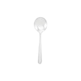 Walco WL8712 Dominion 18/0 Stainless Steel Heavy Weight Bouillon Spoon 5-15/16" - 24/Box