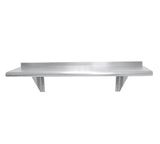 Advance Tabco WS-12-60-16 Stainless Steel Wall Mounted Shelf 60" x 12"