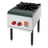 Wolf WSPR1P-1 Propane Gas Stock Pot Range w/ 1 Burner 18" - 110,000 BTU