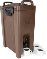 Carlisle XT500001 Cateraide Beverage Dispenser 5 Gal. Brown