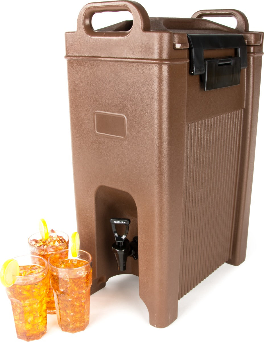 Carlisle XT500001 Cateraide Beverage Dispenser 5 Gal. Brown