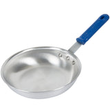 Vollrath 4008 Wear-Ever Aluminum Fry Pan with Blue Cool Handle 8"