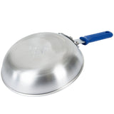 Vollrath 4008 Wear-Ever Aluminum Fry Pan with Blue Cool Handle 8"