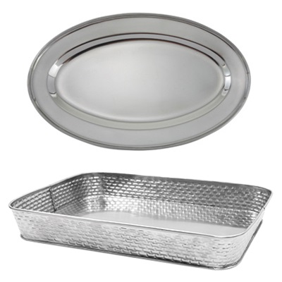 Metal Serving Platters