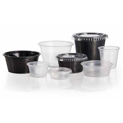 Plastic Portion Cups and Lids