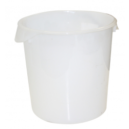 Rubbermaid 22 Qt. White Round Polyethylene Food Storage