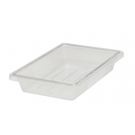 Rubbermaid FG330400CLR 12 x 18 x 9 Clear Plastic Food Box 