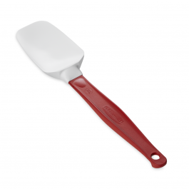 Rubbermaid Spoon-Shaped Spatula, 16 1/2 in, White