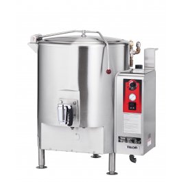 Tilting Kettle, gas, 40 gallon capacity, 2/3 jacket, thermostatic control,  electronic ignition