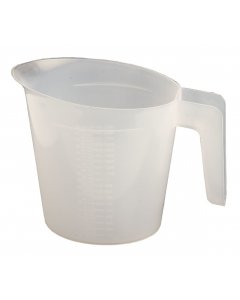 Bunn 04238.0000 Plastic Measuring Water Pitcher 64 oz. - for Pourover Coffee Brewers - Clear