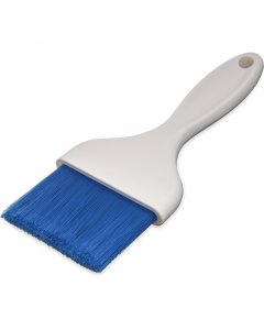 Carlisle 4039214 Sparta Galaxy Pastry Brush with Blue Nylon Bristles and White Plastic Handle 3"  - Blue