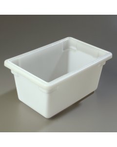 Carlisle 1063202 Food Storage Box 5-1/2 Gal. Polyethylene White 