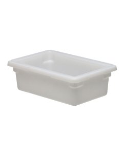 Cambro 12186P148 Polyethylene Food Storage Box 12" x 18" x 6" - 3 gal. - White
